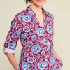 Vacation Shop | Gauze Shop-Soft Surroundings Addison Gauze Big Shirt Tibetan Blue