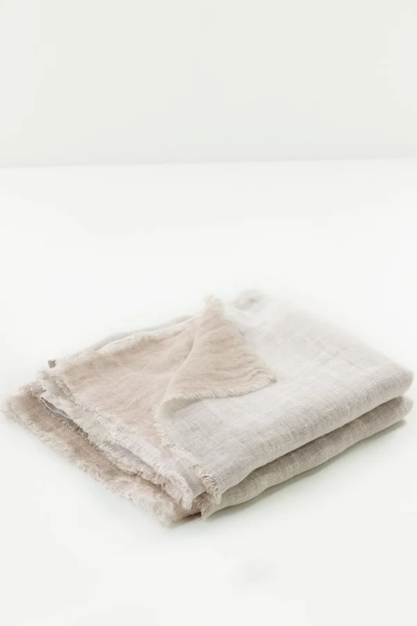 bedskirts-Soft Surroundings Adrina Reversible Bedskirt White/Natural