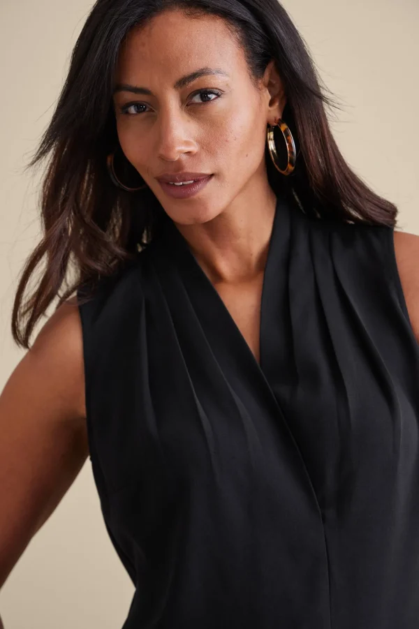 Everyday Styles | sleeveless-Soft Surroundings Akira Tank Black
