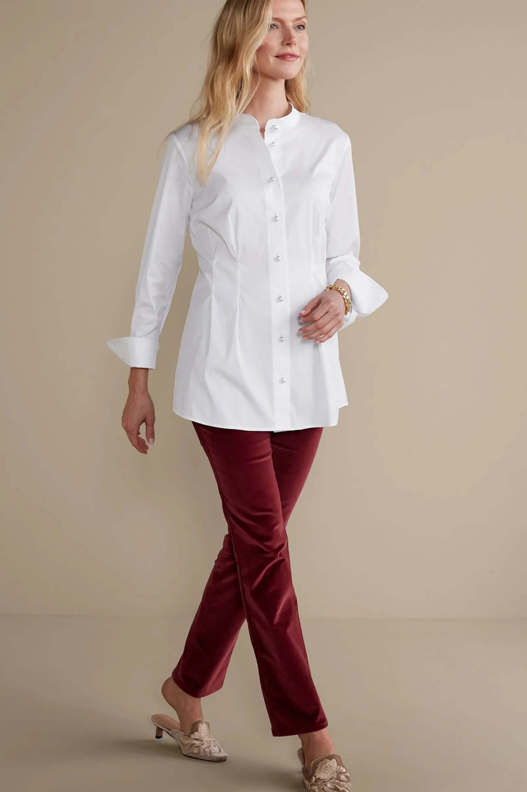 amia_shirt_1.webp Feminine Flourish | long sleeve-Soft Surroundings Amia Shirt White