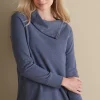 Into The Blues | Everyday Styles-Soft Surroundings Angie Tunic Cabernet Heather