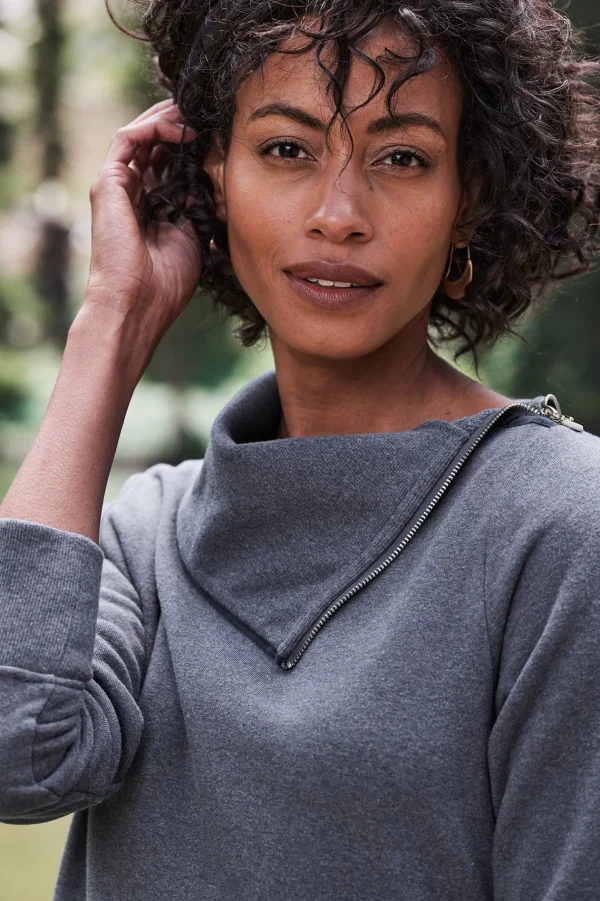 Into The Blues | Everyday Styles-Soft Surroundings Angie Tunic Cabernet Heather
