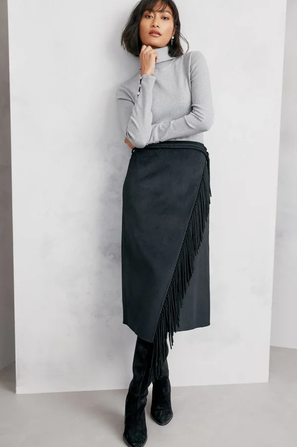 Skirts-Soft Surroundings Anja Skirt Black