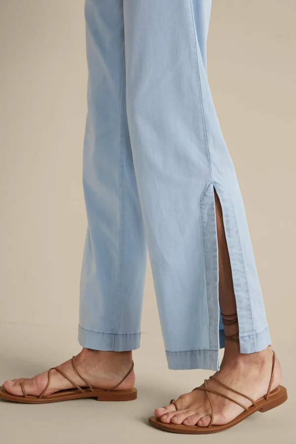 Vacation Shop | Wear Now Styles-Soft Surroundings Arcadia Wide Leg Pants Light Chambray