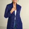 EVelvet Styles | Jackets & Coats-Soft Surroundings Aria Velvet Jacket Cabernet
