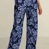 EVelvet Styles | full length-Soft Surroundings Aria Velvet Wide Leg Pants Cabernet