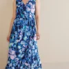 patterned | maxi-Soft Surroundings Ashlyn Maxi Dress Purple Floral