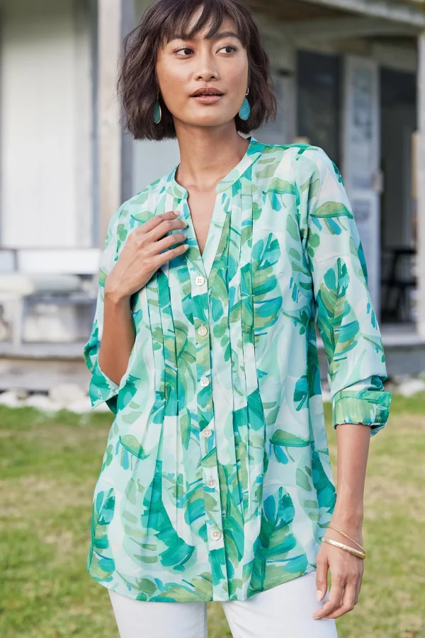 Feminine Flourish | Vacation Shop-Soft Surroundings Baroque Top & Cami Multi Floral