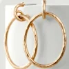 Earrings | earrings-Soft Surroundings Cassini Hoop Earring Silver