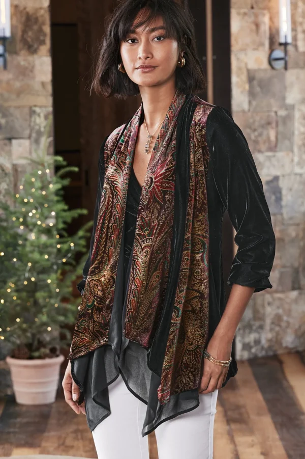 Global Artistry | Jackets & Coats-Soft Surroundings Castle Garden Jacket Paisley Multi