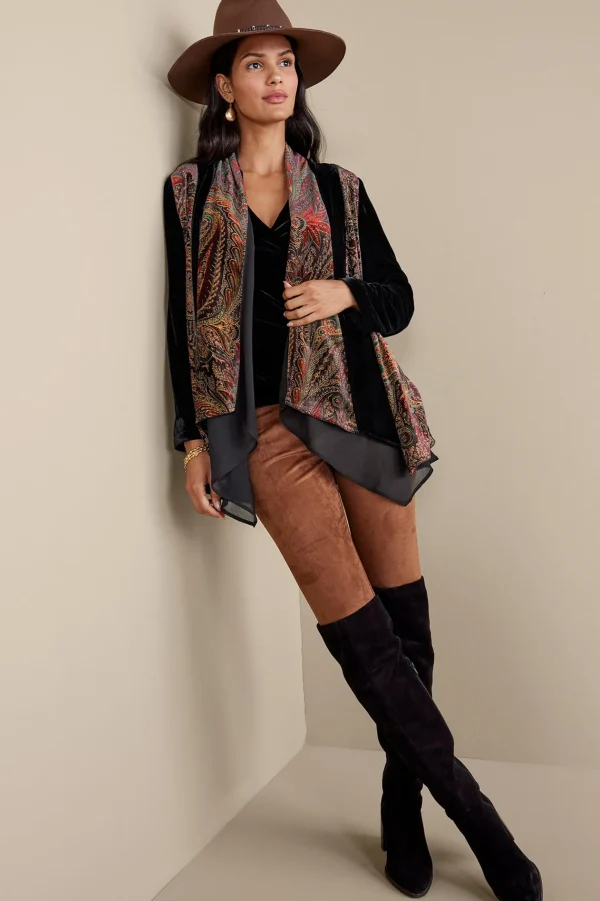 Global Artistry | Jackets & Coats-Soft Surroundings Castle Garden Jacket Paisley Multi