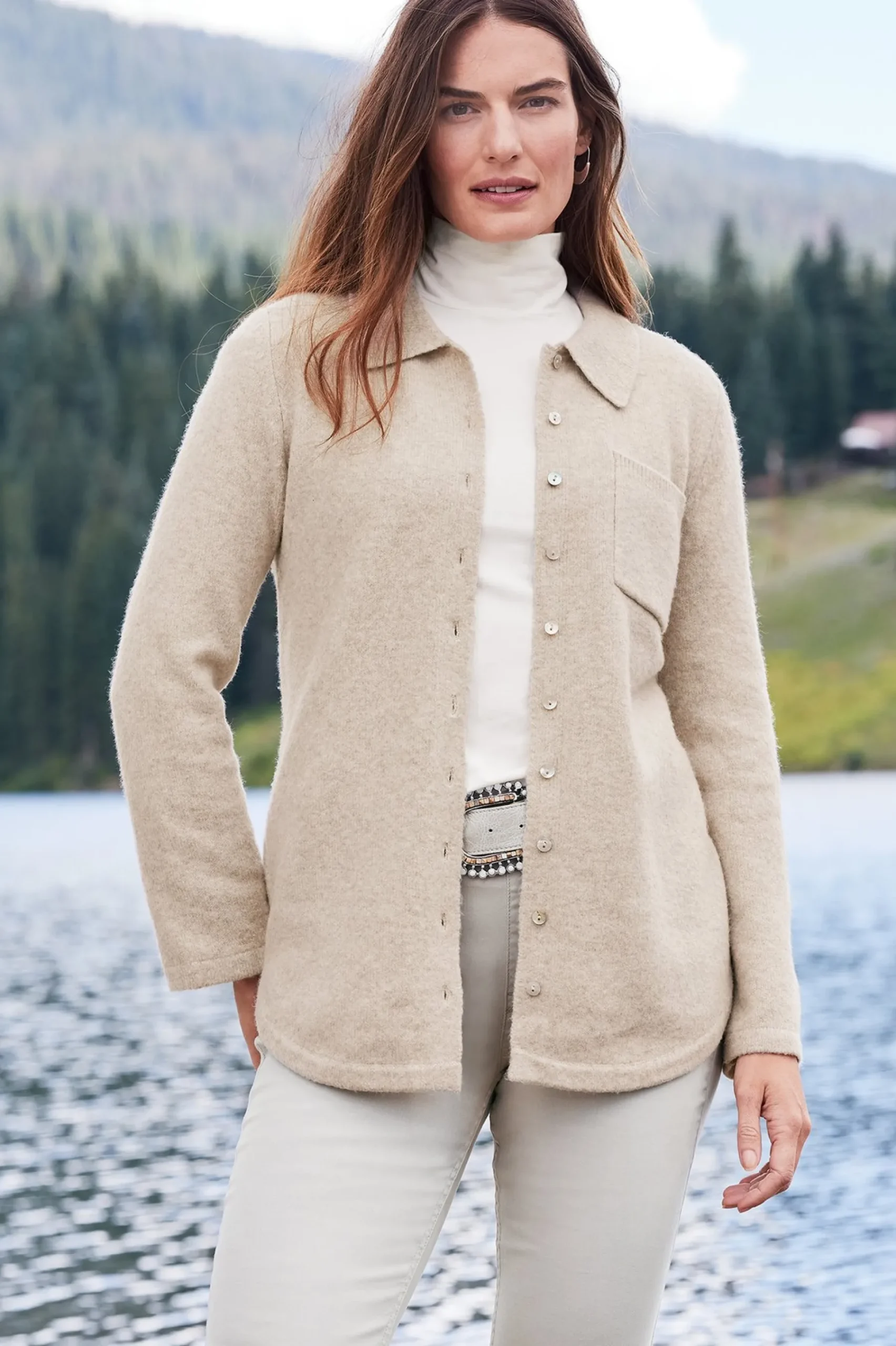 charisse_cardigan_3.webp Sweaters & Cardigans-Soft Surroundings Charisse Cardigan Feather Heather