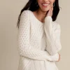 Sweaters & Cardigans | long sleeve-Soft Surroundings Charlette Cashmere Sweater Cerulean