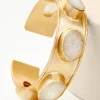Bracelets | bracelets-Soft Surroundings Cleo Stone Cuff Gold