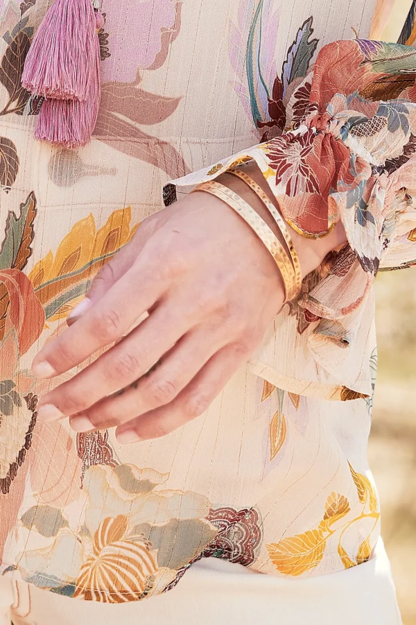 Bracelets | bracelets-Soft Surroundings Cosette Cuff Set Silver