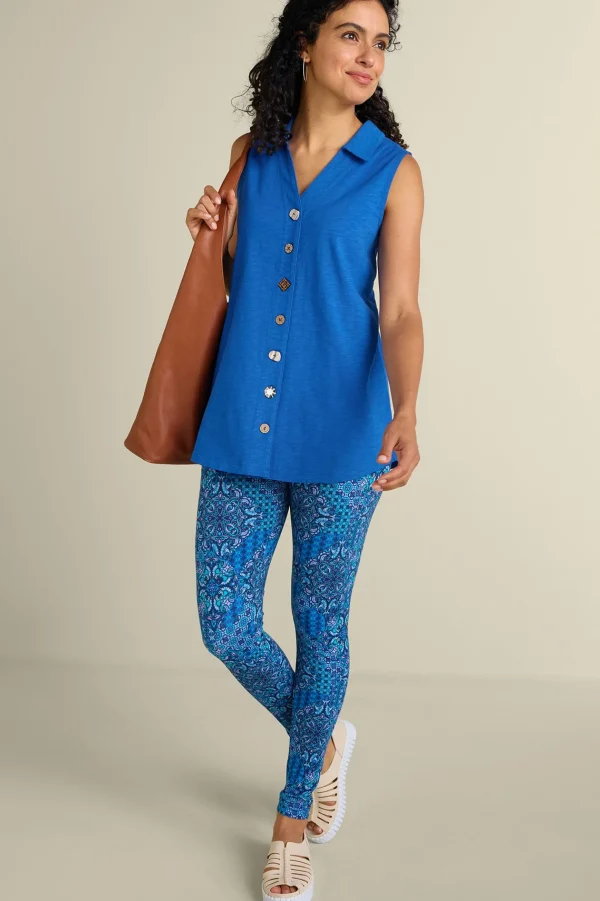 sleeveless | shirts-Soft Surroundings Danielle Sleeveless Tunic Black