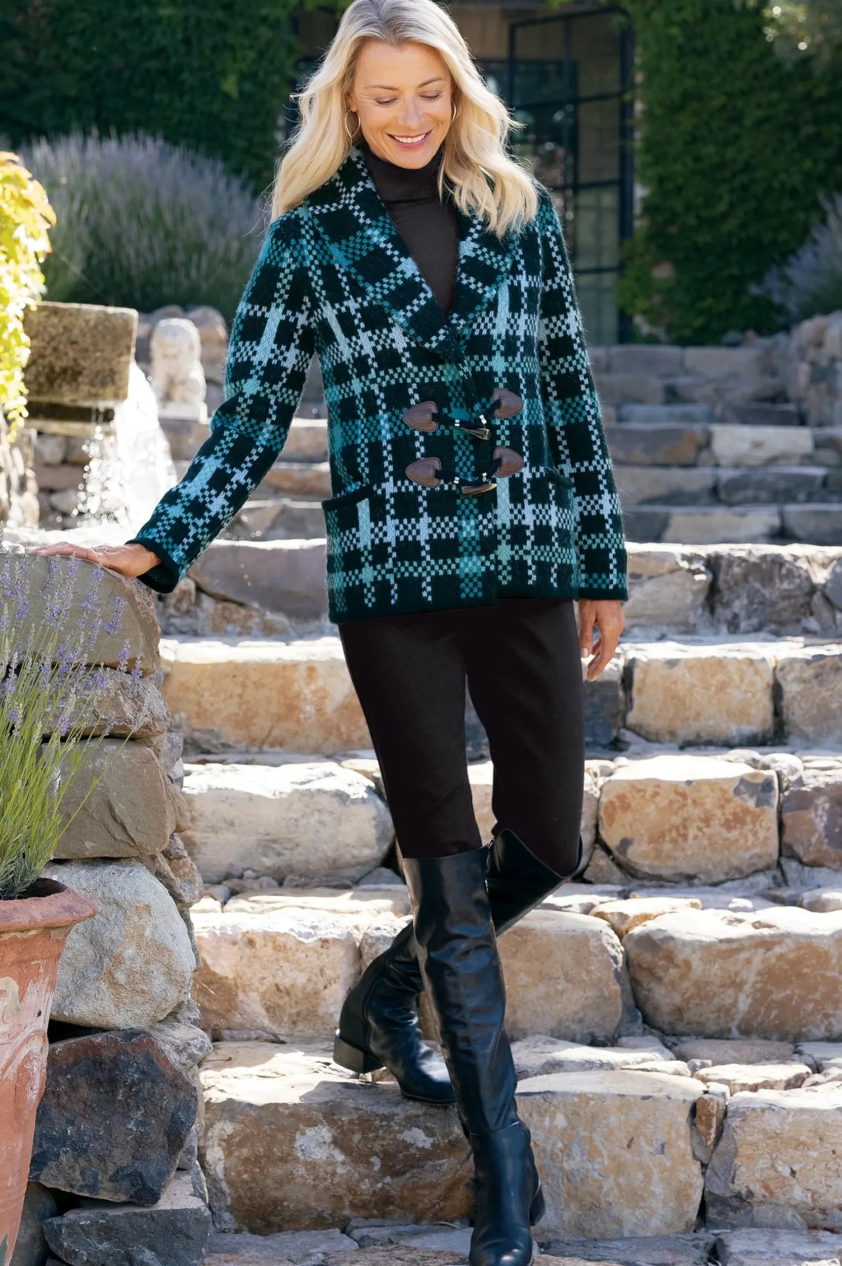 deidre_sweater_3.webp Everyday Styles | Sweaters & Cardigans-Soft Surroundings Deidre Sweater Sangria Red