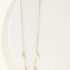 Necklaces | necklaces-Soft Surroundings Estella Petite Pearl Necklace Gold/Pearl