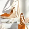 wedges-Soft Surroundings Firefly Wedge Rust