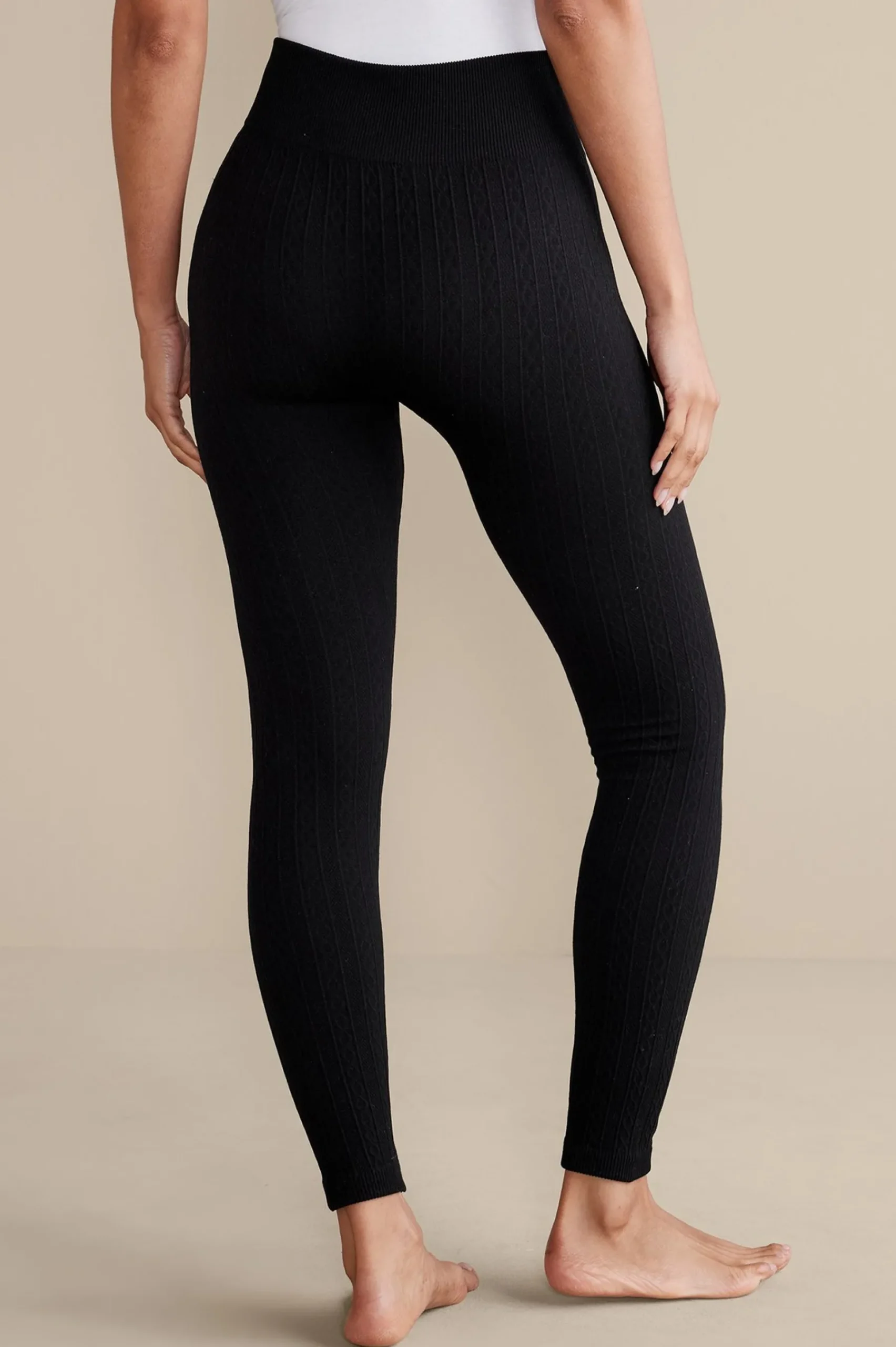 fleece_lined_leggings_2.webp Leggings | full length-Soft Surroundings Fleece Lined Leggings Light Charcoal