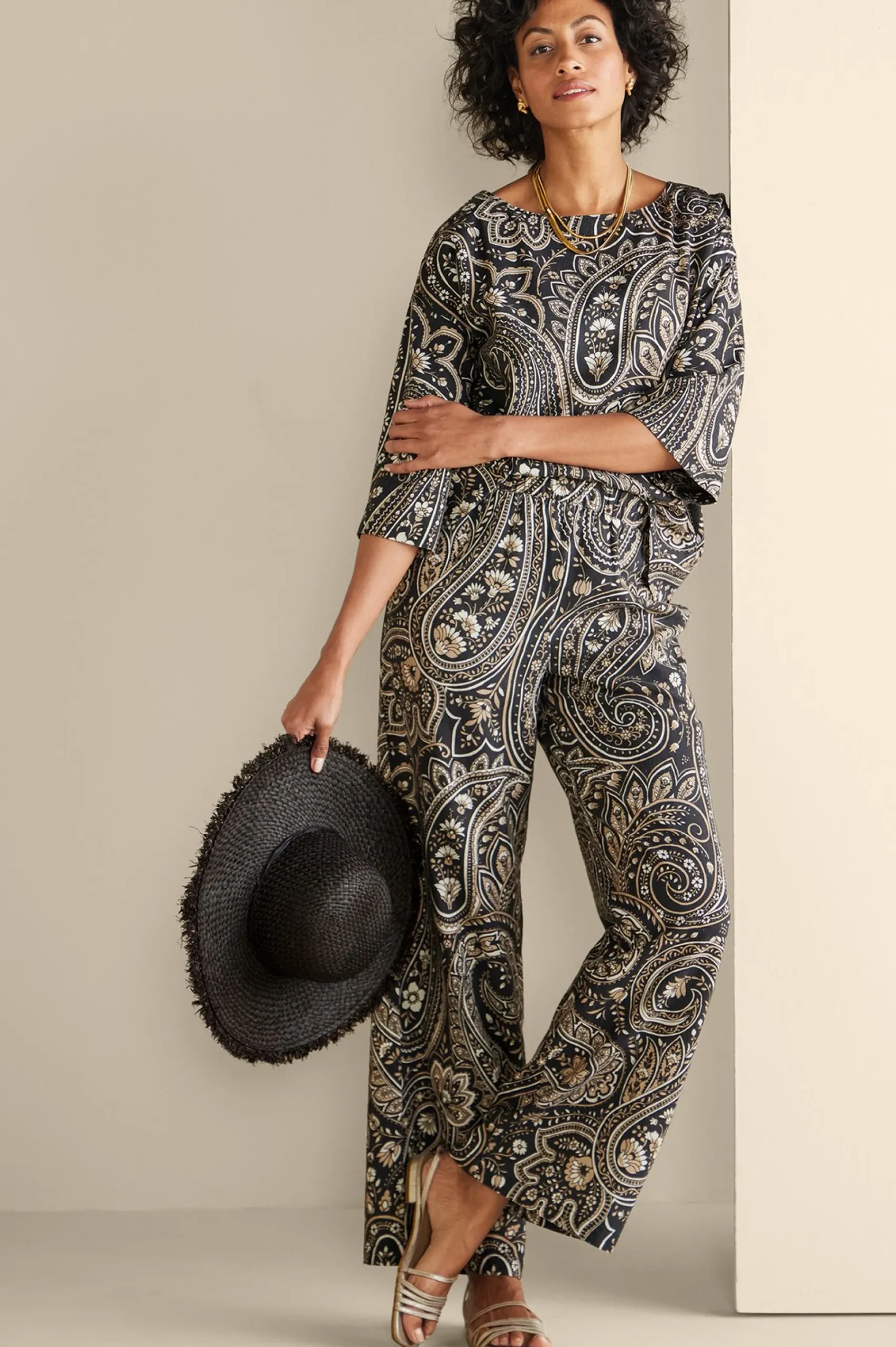 fleur_pants_4.webp Vacation Shop | full length-Soft Surroundings Fleur Pants Global Paisley