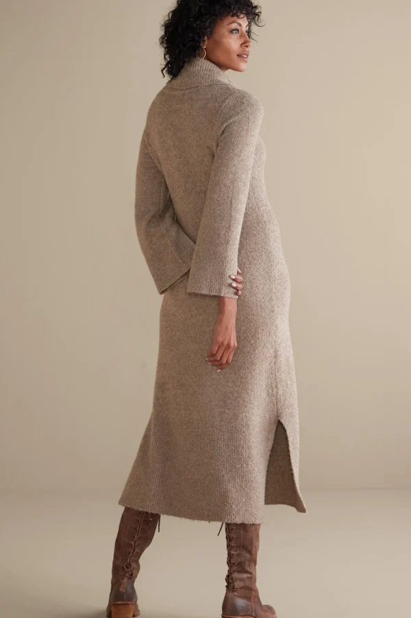 Feminine Flourish | Everyday Styles-Soft Surroundings Frances Dress Light Brown