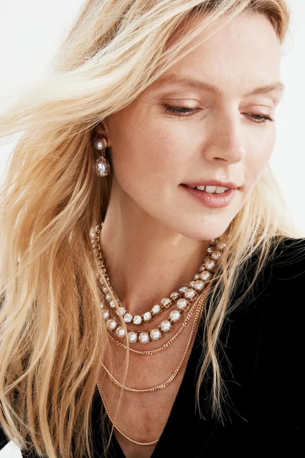 Necklaces | necklaces-Soft Surroundings Gretta Heirloom Necklace Gold