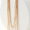 Necklaces | necklaces-Soft Surroundings Gretta Layered Necklace Gold