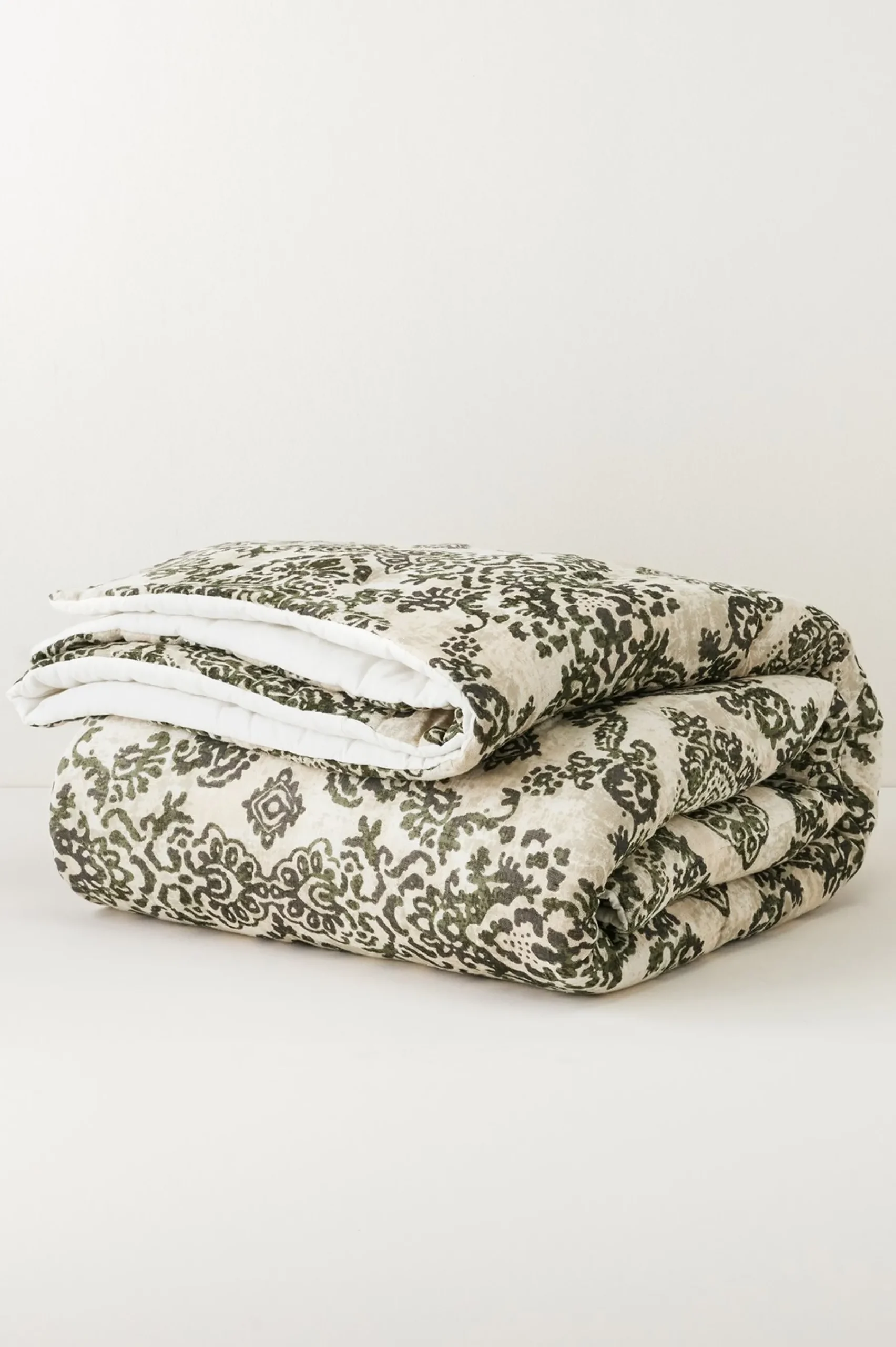 haley_linen_printed_comfo_1.webp comforters-Soft Surroundings Haley Linen Printed Comforter Kale Neutral Multi