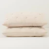 pillowcases & shams-Soft Surroundings Harlow Tufted Sham Beige