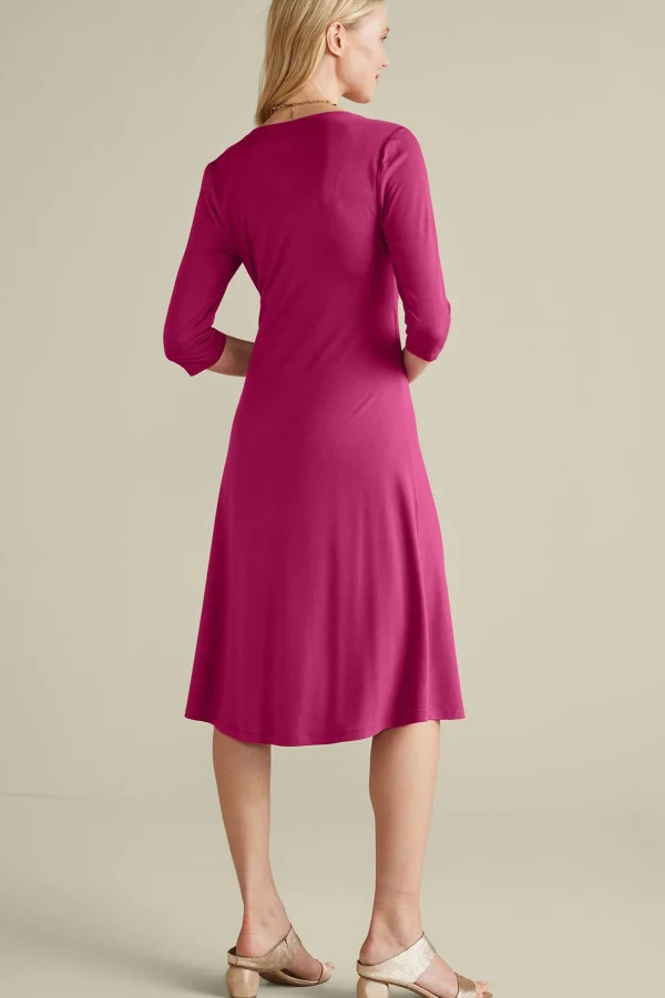 Feminine Flourish | between season-Soft Surroundings Hyannis Dress Black