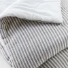 comforters | quilts, coverlets & duvet covers-Soft Surroundings Isabelline Stripe Comforter Grey