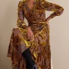 Feminine Flourish | EVelvet Styles-Soft Surroundings Jamila Velvet Dress Neutral Floral