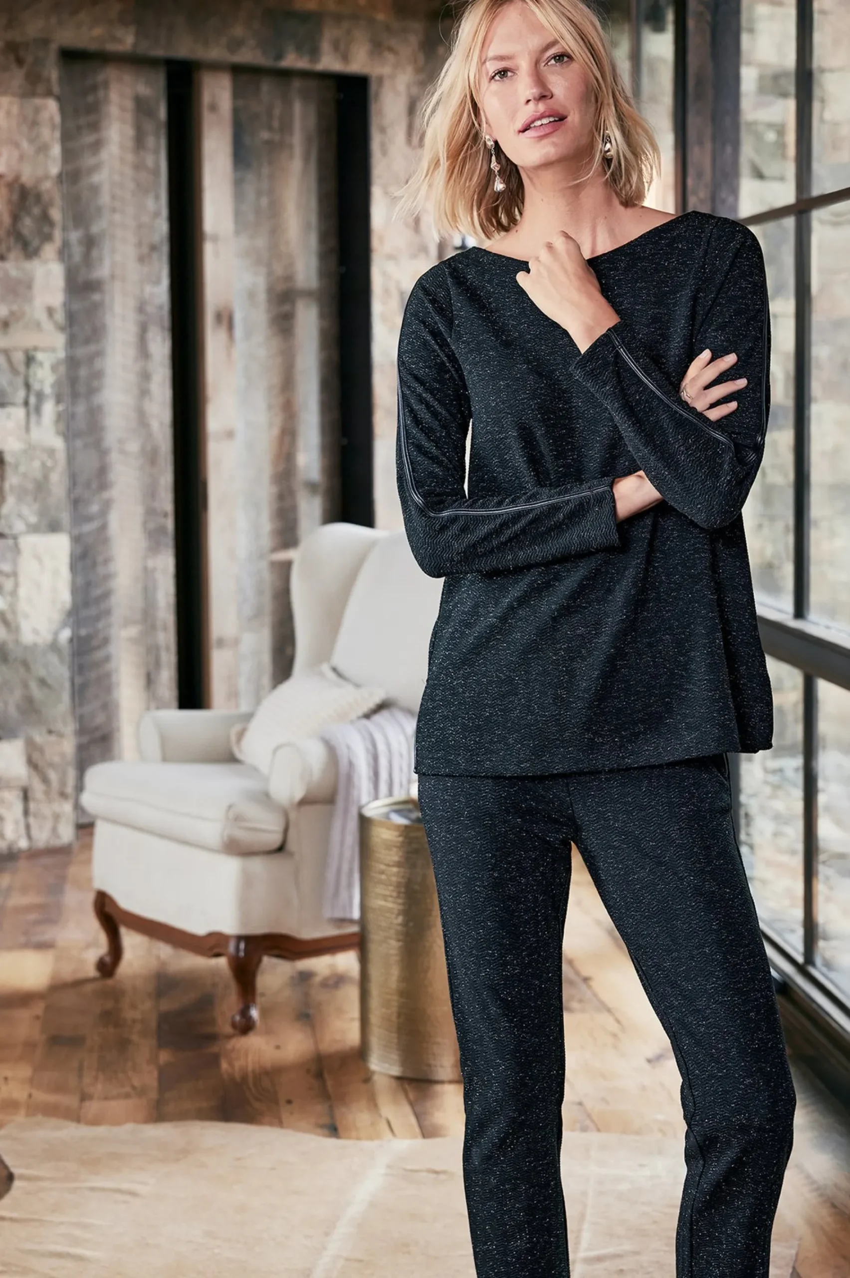 janae_top_3.webp long sleeve | pullovers-Soft Surroundings Janae Top Black