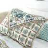 pillowcases & shams-Soft Surroundings Jardin Maroc Bed Sham Aqua Mist