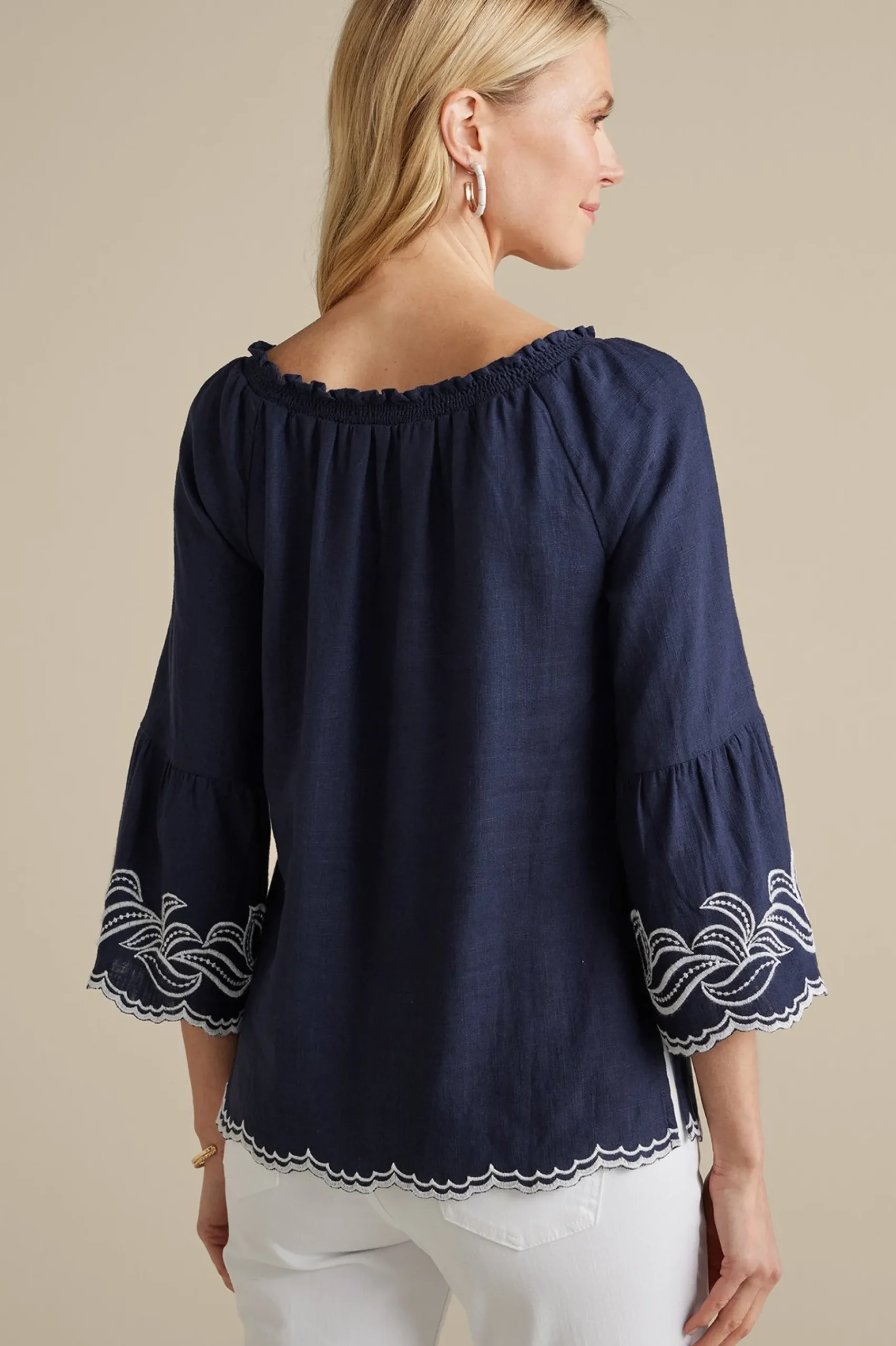 josey_top_2.webp Feminine Flourish | Into The Blues-Soft Surroundings Josey Top Navy