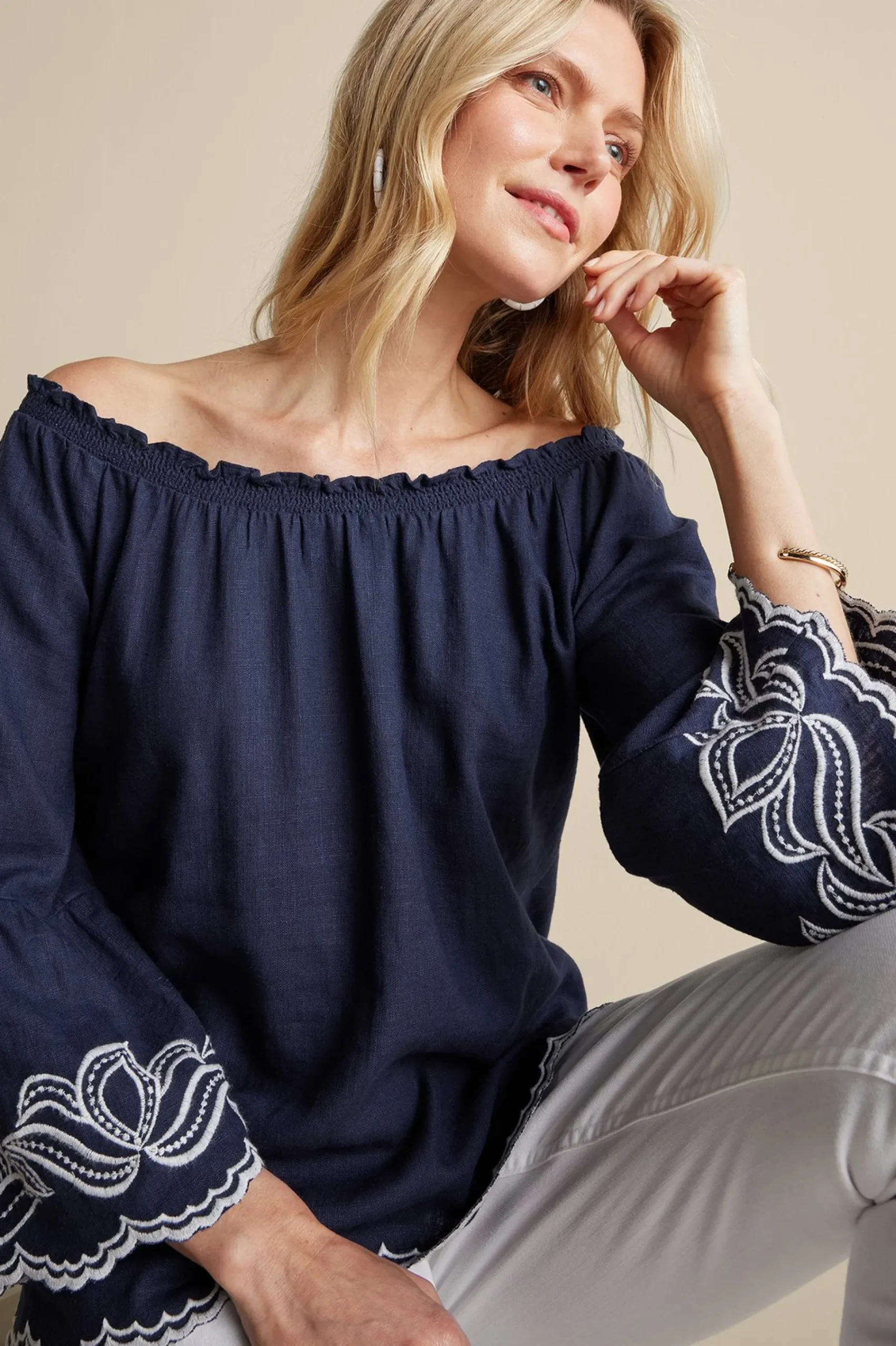 josey_top_4.webp Feminine Flourish | Into The Blues-Soft Surroundings Josey Top Navy