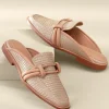 slides & mules-Soft Surroundings Kaanas Hemlock Loop Mule Taupe