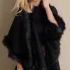 Scarves & Wraps-Soft Surroundings Kamaria Wrap Black