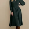 forever favorites | work to play-Soft Surroundings Katrina Dress Jewel Green