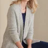 Sweaters & Cardigans-Soft Surroundings Kenley Cardigan Gray