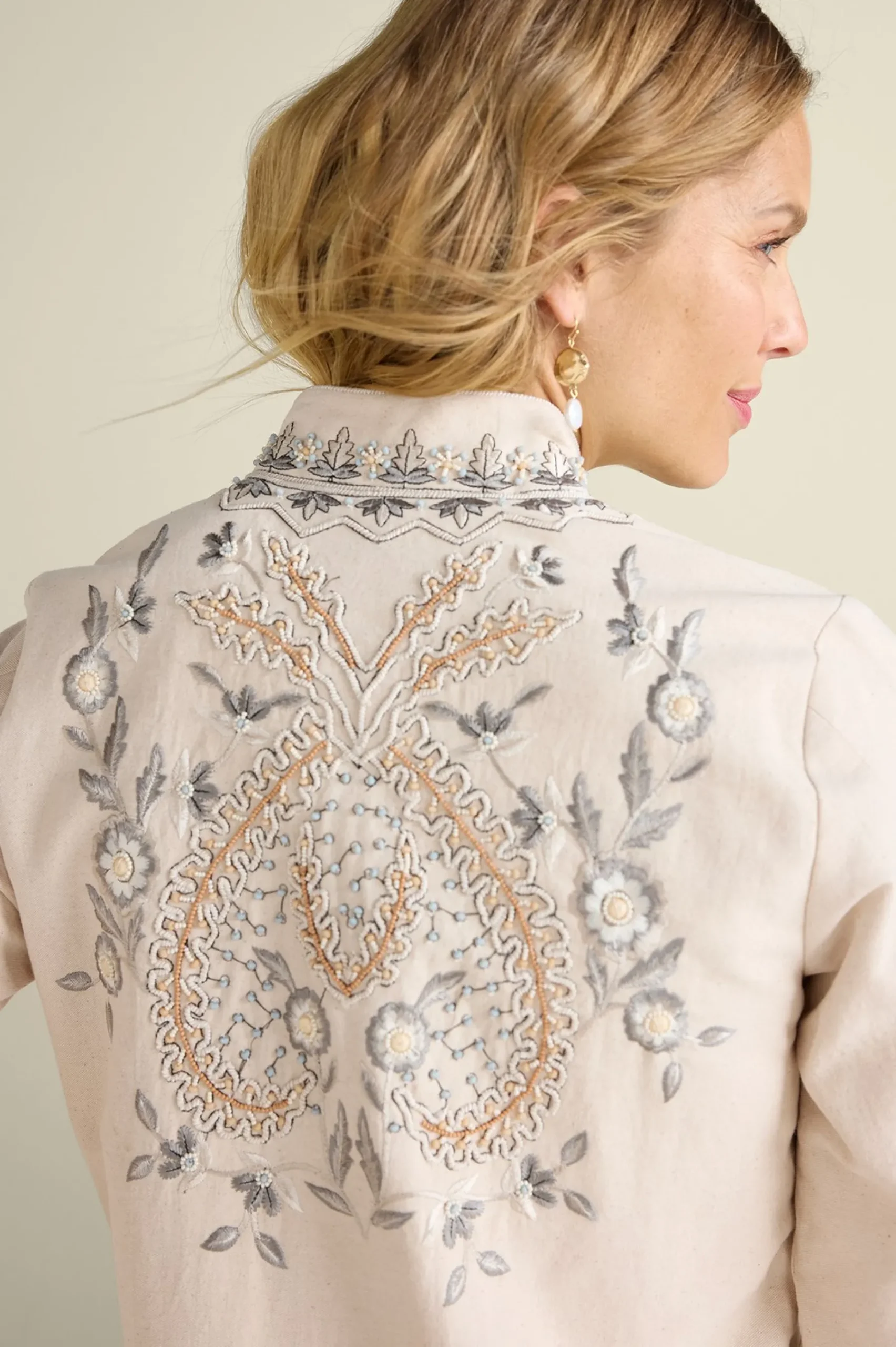 kerala_embellished_natura_4.webp Feminine Flourish | Wear Now Styles-Soft Surroundings Kerala Embellished Natural Jacket Natural Seed