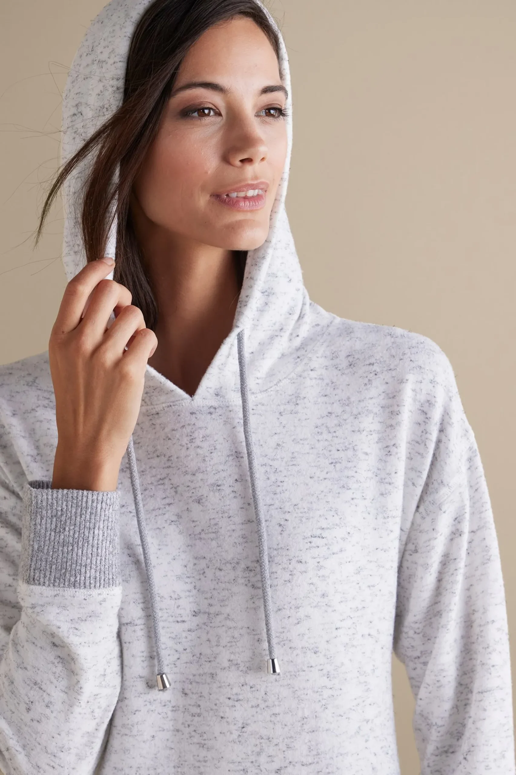 lazy_day_lounge_dress_4.webp Sleepwear & Lounge-Soft Surroundings Lazy Day Lounge Dress White/Grey