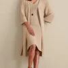 Sweaters & Cardigans | elbow length-Soft Surroundings Lucera Cardigan Sand Dune