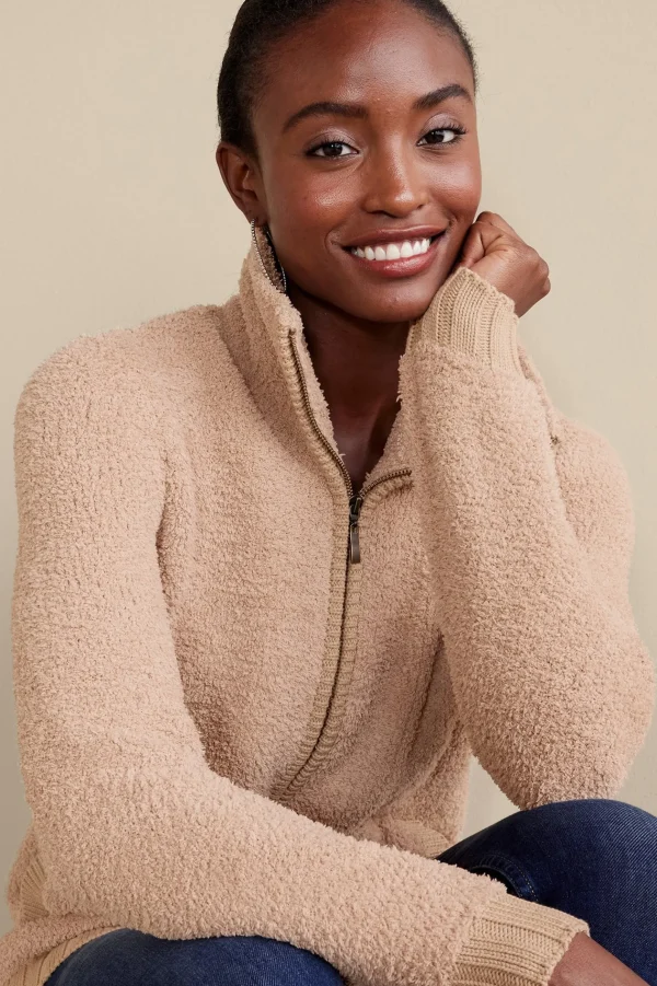 Sweaters & Cardigans-Soft Surroundings Lyla Teddy Cardigan Sesame