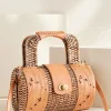 Handbags-Soft Surroundings Madera Dome Bag Tan