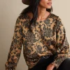 Feminine Flourish | long sleeve-Soft Surroundings Maiya Top Neutral Floral