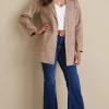 Jackets & Coats-Soft Surroundings Malika Faux Suede Jacket Driftwood Paisley