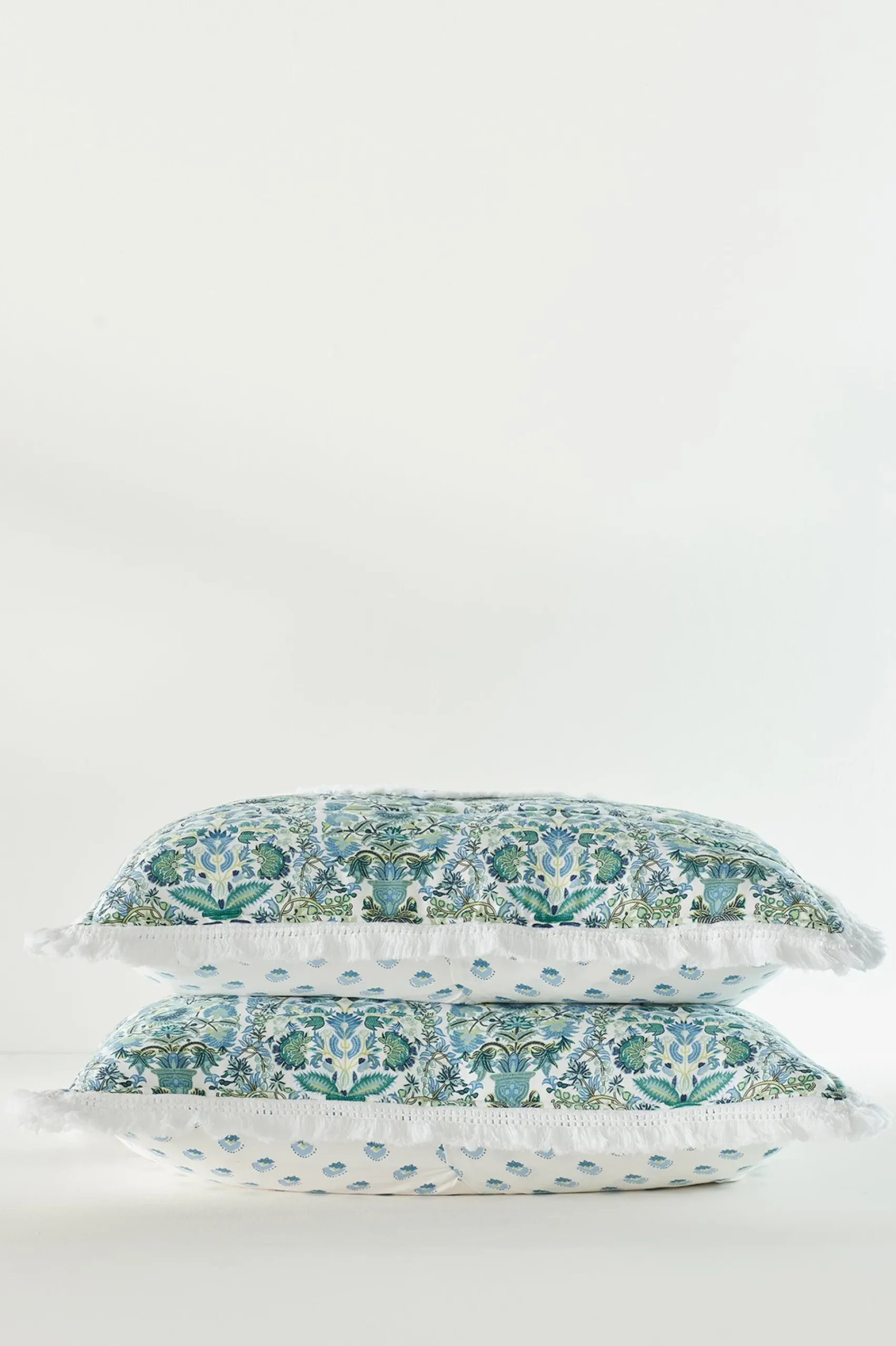 margo_iris_printed_sham_1.webp pillowcases & shams-Soft Surroundings Margo Iris Printed Sham Indigo Multi