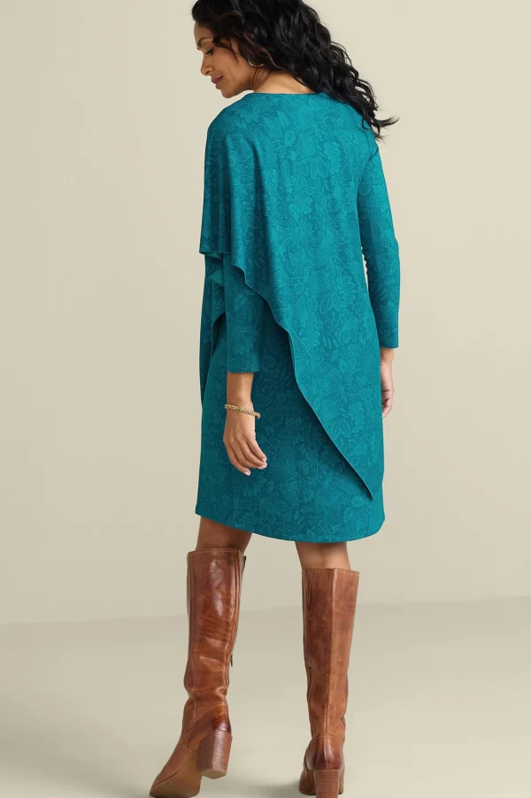solids | short-Soft Surroundings Marla Dress Dark Brown